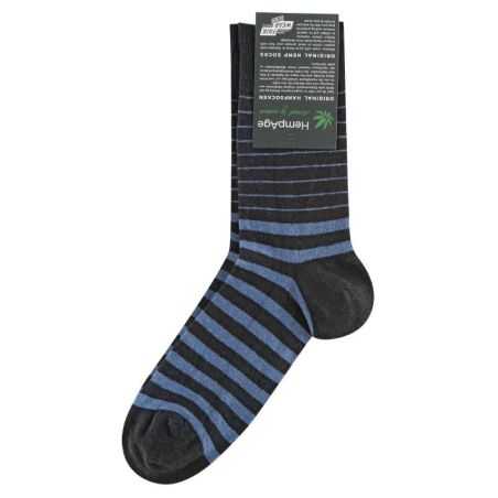 Chaussettes à rayures chanvre, coton bio