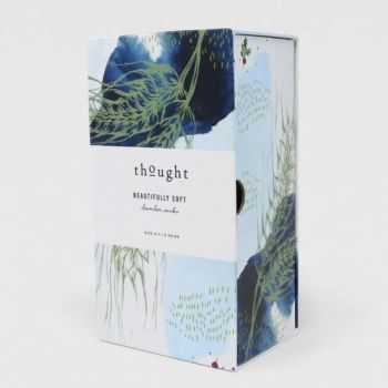 Boîte cadeau chaussettes bambou imprimé jardinage 11