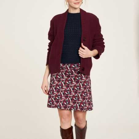 Jupes en coton bio, motif fantaisie, GOTS et VEGAN