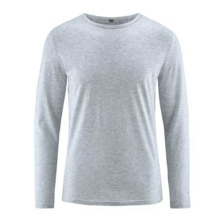 T-shirt manches longues chanvre, laine de yak et coton bio