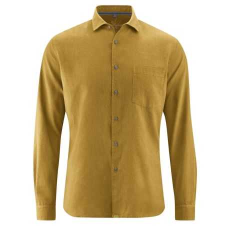 Chemise habillée manches longues chanvre et coton bio
