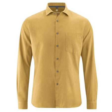 Chemise habillée manches longues chanvre et coton bio