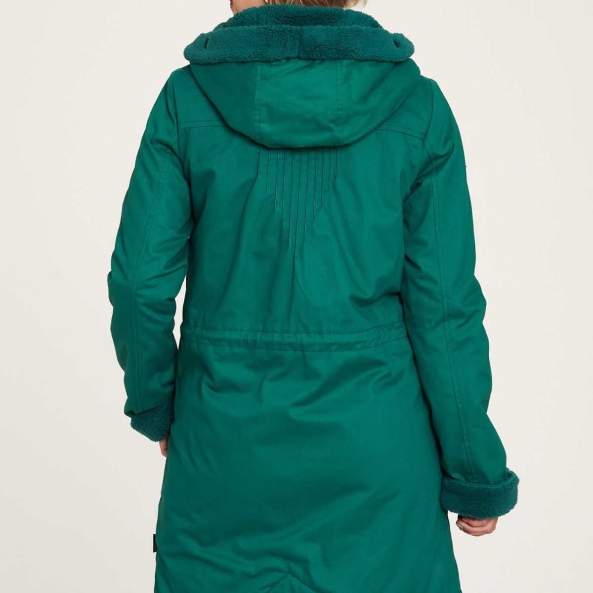 Parka en sergé 100% de coton bio, vert, KBA et VEGAN
