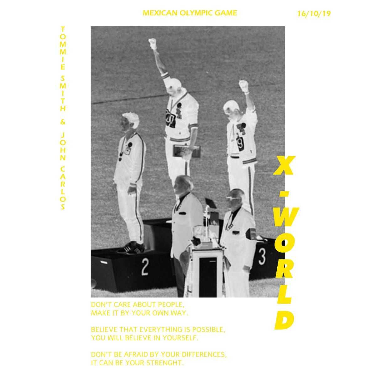 T-shirt X-WORLD - "Your Power Is In Your Choices"