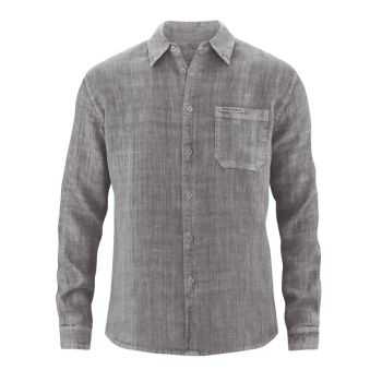 Chemise pur chanvre homme 4