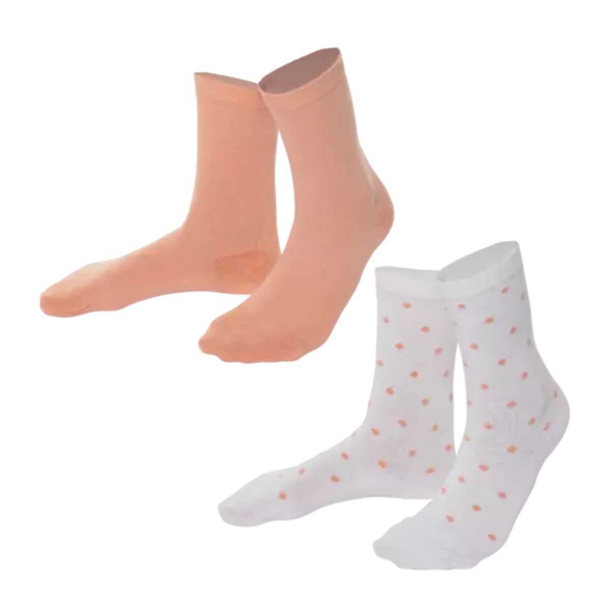 Chaussettes "BETTINA" en 98% de coton bio, GOTS et FWF