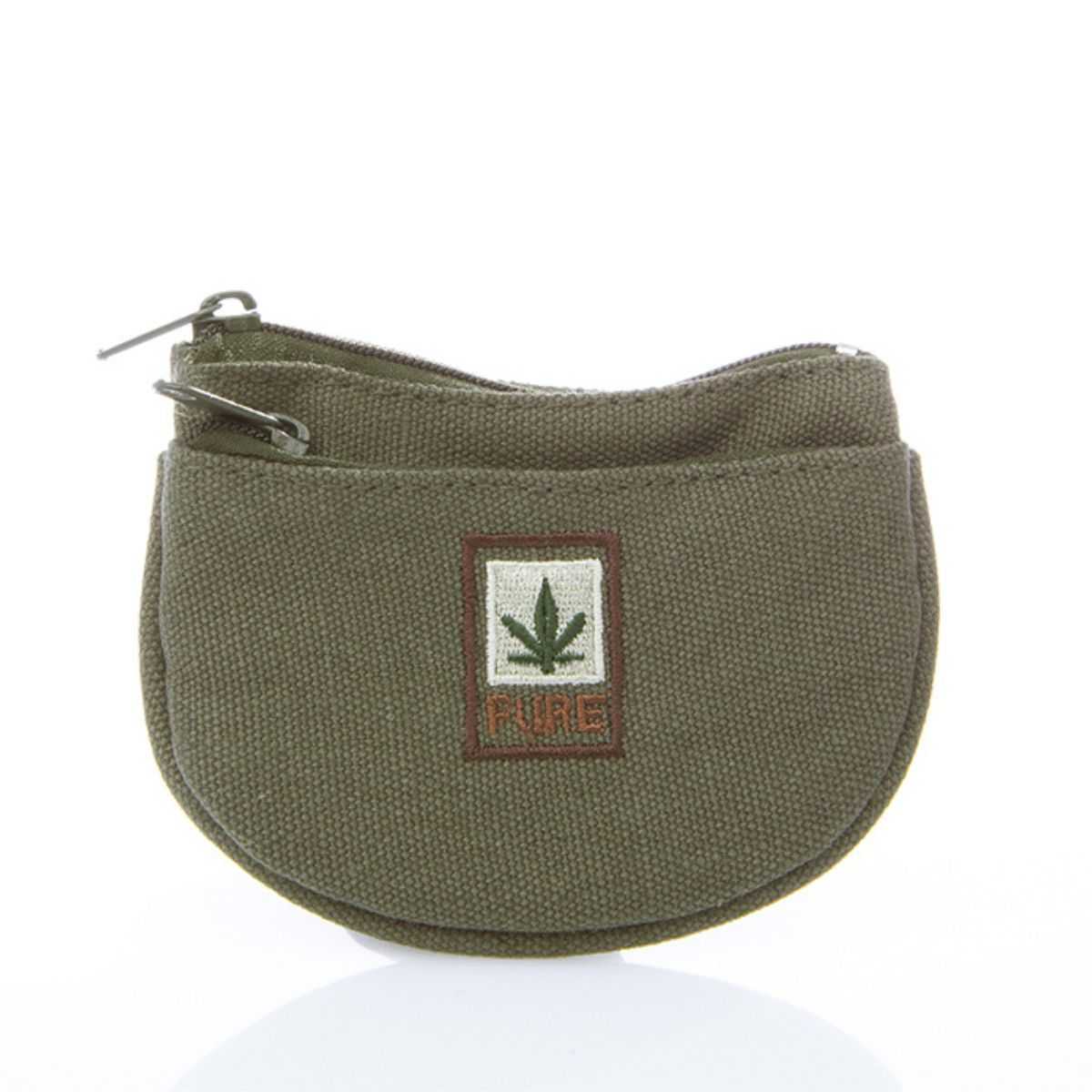 Porte-monnaie 2 poches chanvre et coton bio Porte-monnaie 2 poches chanvre et coton bio