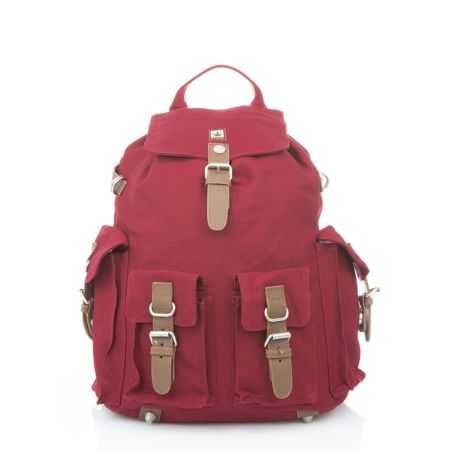 Grand sac à dos anthracite Pure chanvre coton bio