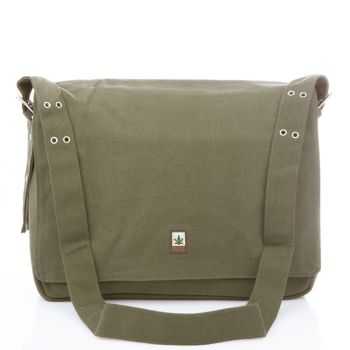 Grand sac chanvre pure messenger