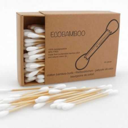 Coton tiges EcoBambou 100 % compostable 1