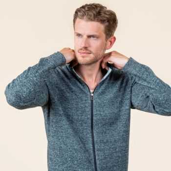 Cardigan bleu 