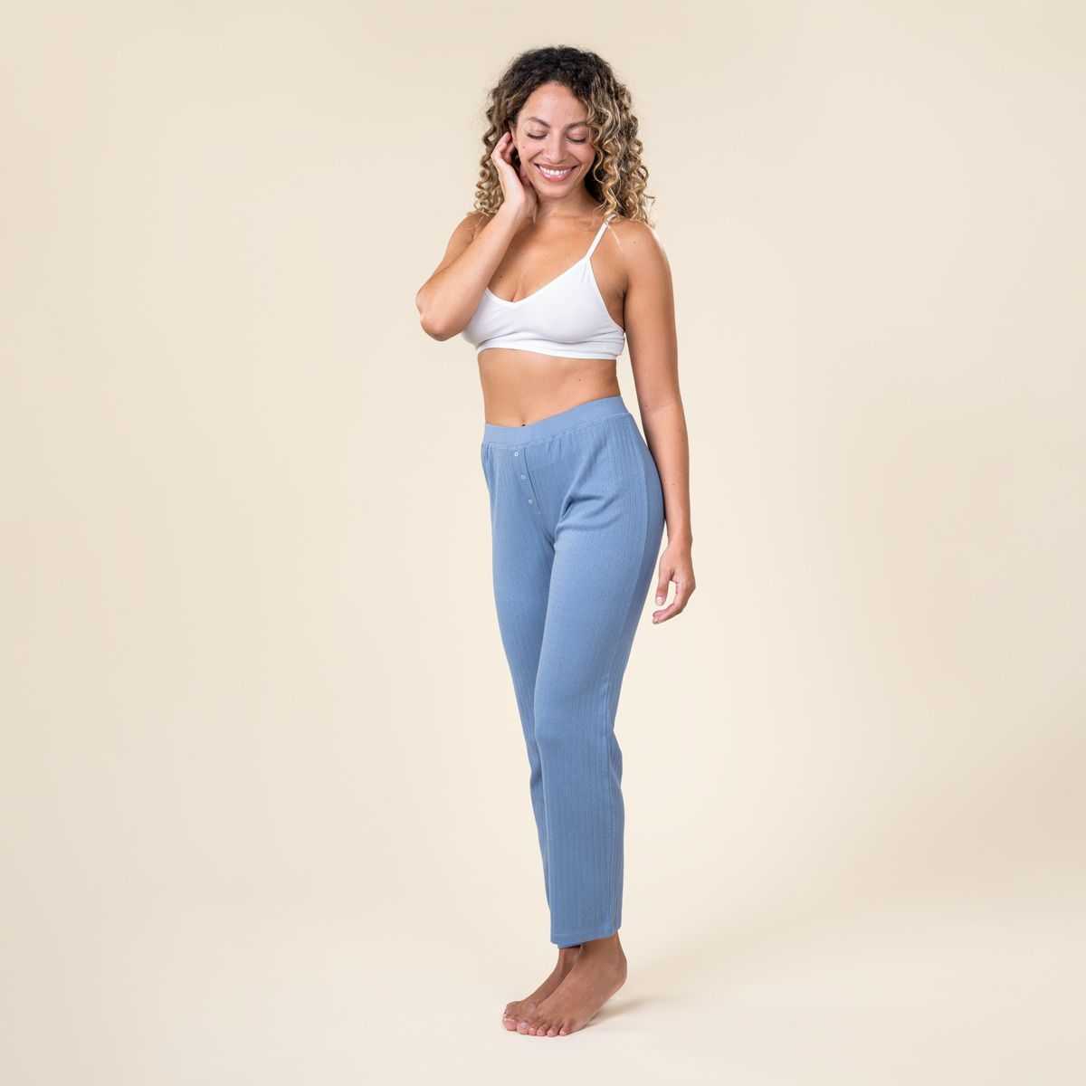 Pantalon de pyjama "TATUM" bleu clair