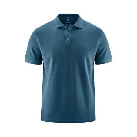 Polo piqué à manches courtes - Chanvre et coton bio