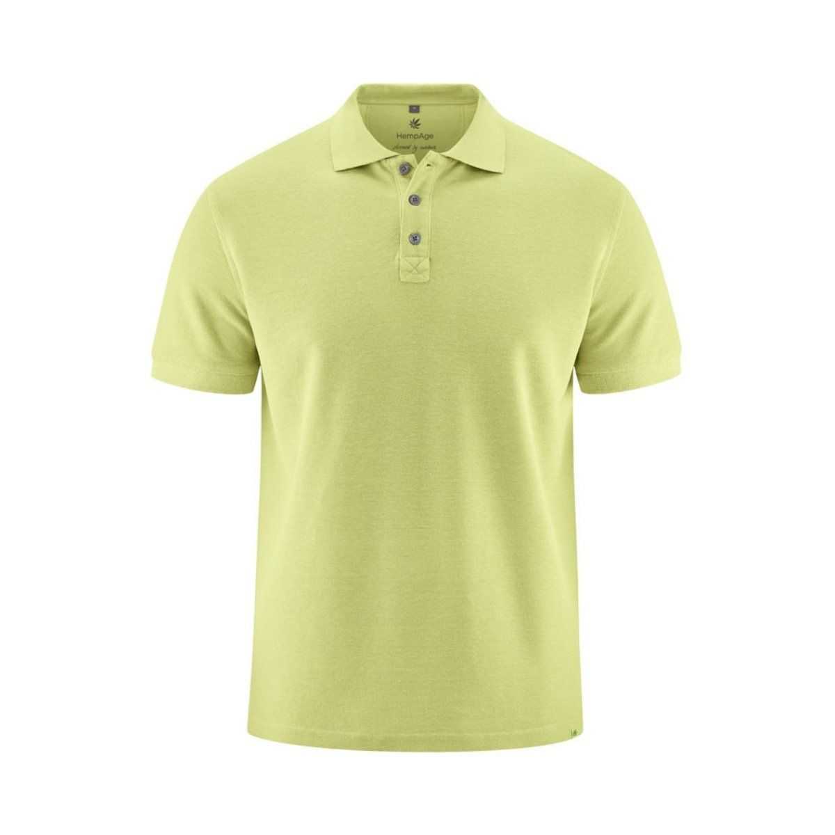 Polo piqué à manches courtes - Chanvre et coton bio