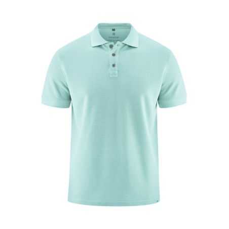 Polo piqué à manches courtes - Chanvre et coton bio
