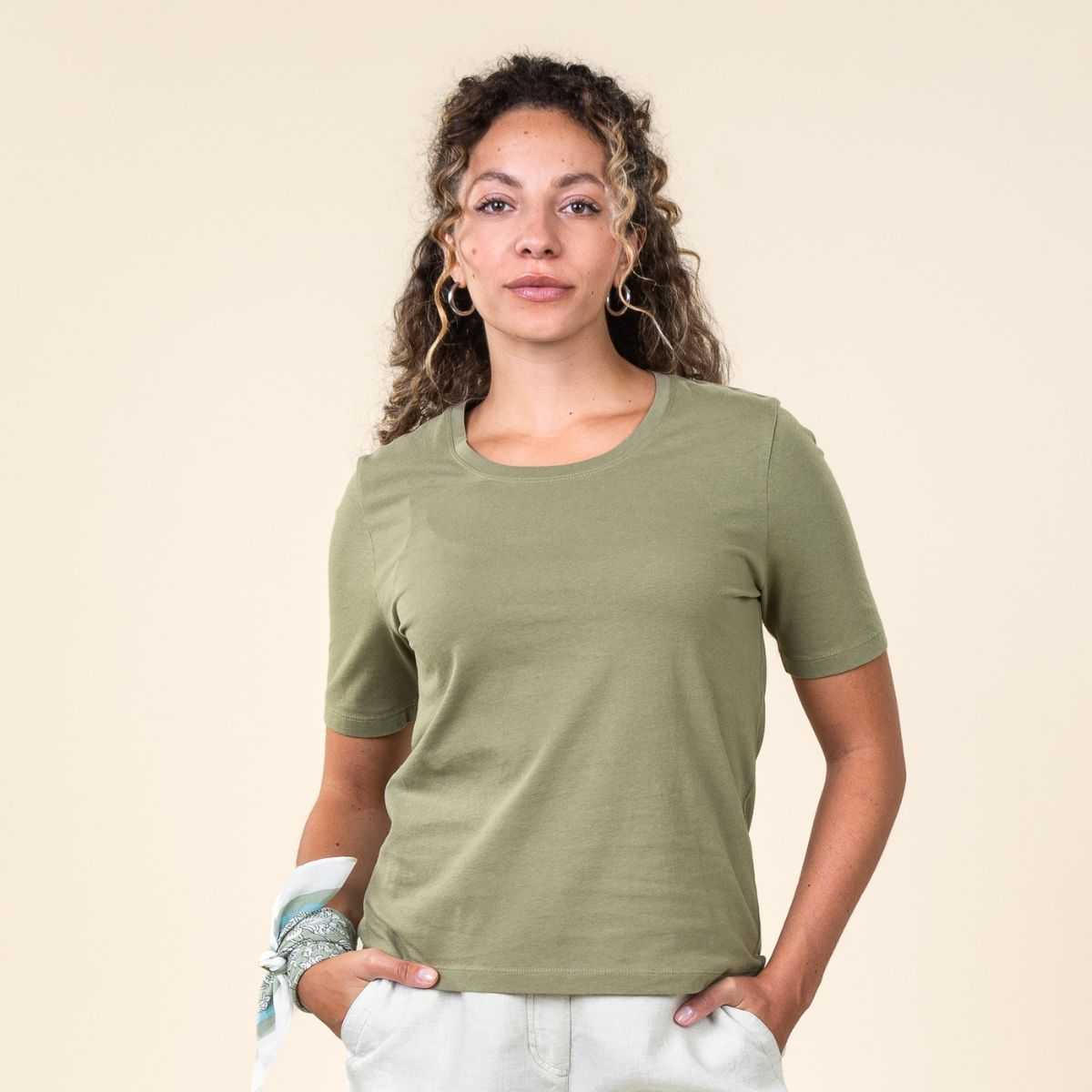 T-shirt "TABERA" vert kaki T-shirt "TABERA" vert kaki