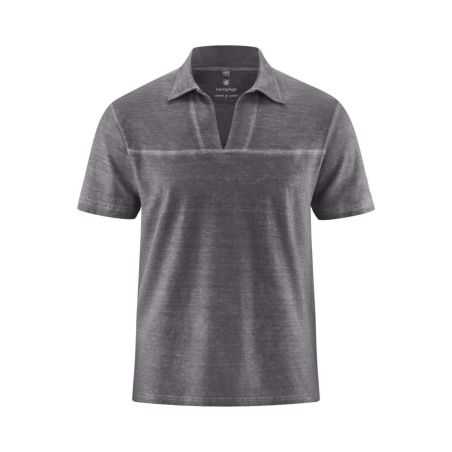 T-shirt avec col - Chanvre et coton bio