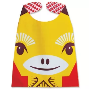 GRANDE SERVIETTE GIRAFE MIBO de marque COQ EN PÂTE