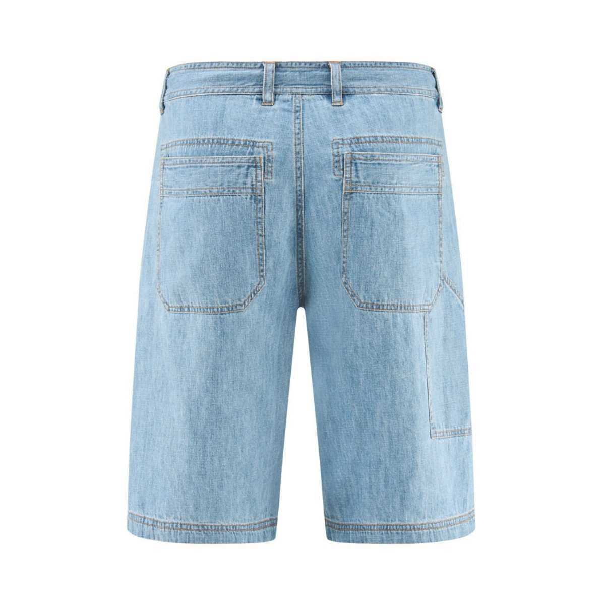 Short en jean denim tissé - Chanvre et coton bio