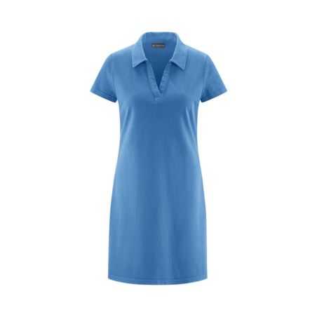 Robe polo en chanvre et coton bio – Jersey piqué léger
