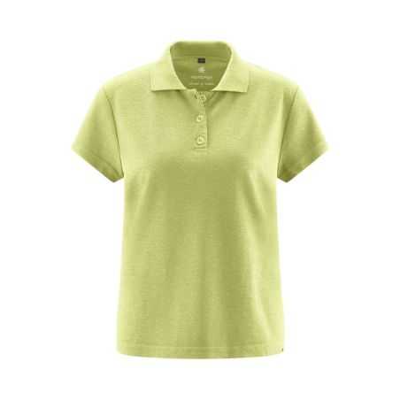 Polo piqué en jersey, à manches courtes - Chanvre et coton bio