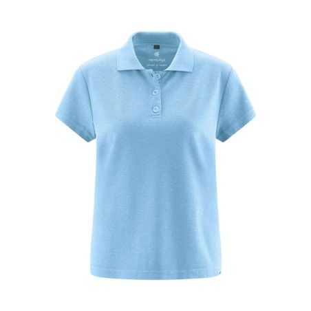 Polo piqué en jersey, à manches courtes - Chanvre et coton bio