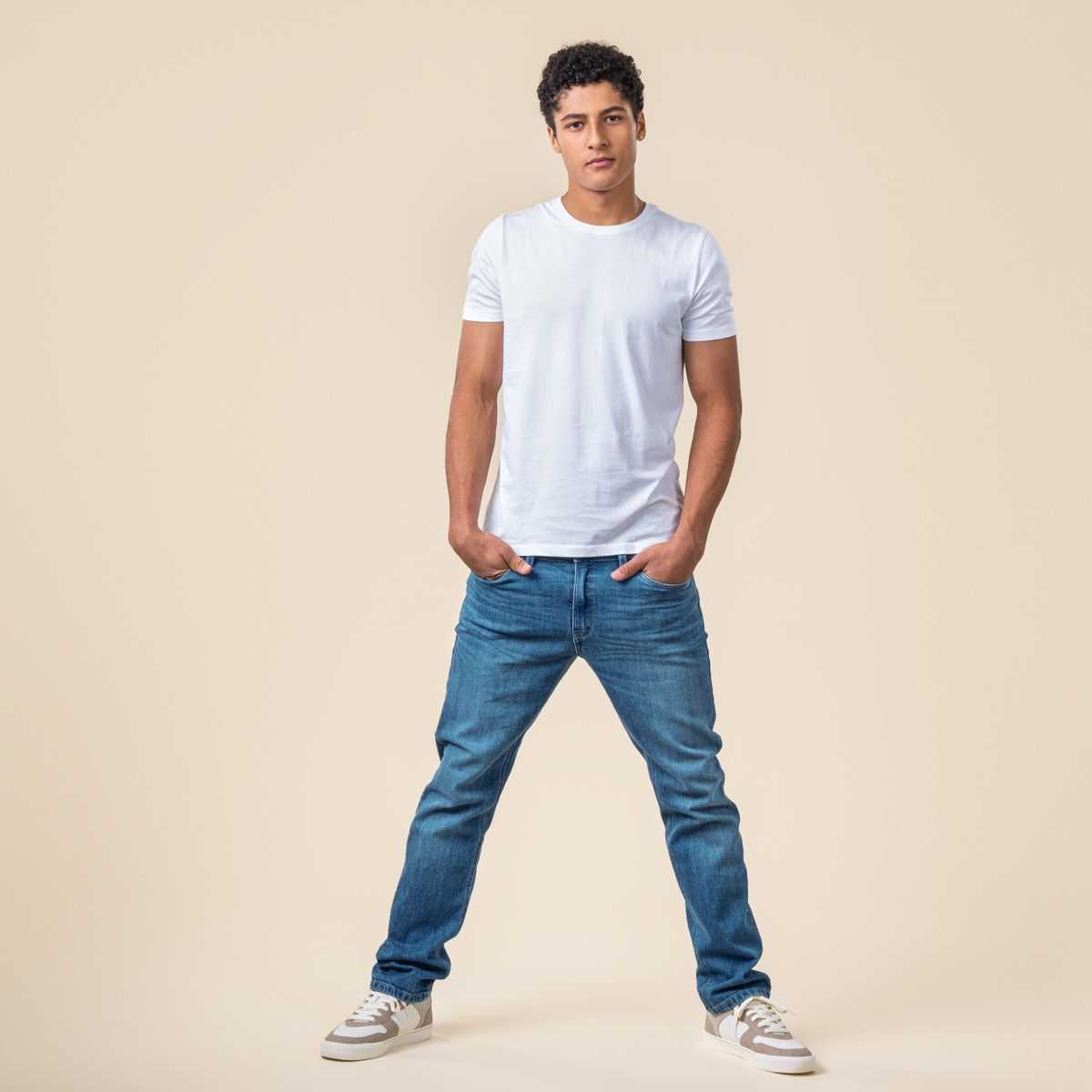 Lot de 2 t-shirts "TAWIN" - 100% Coton bio