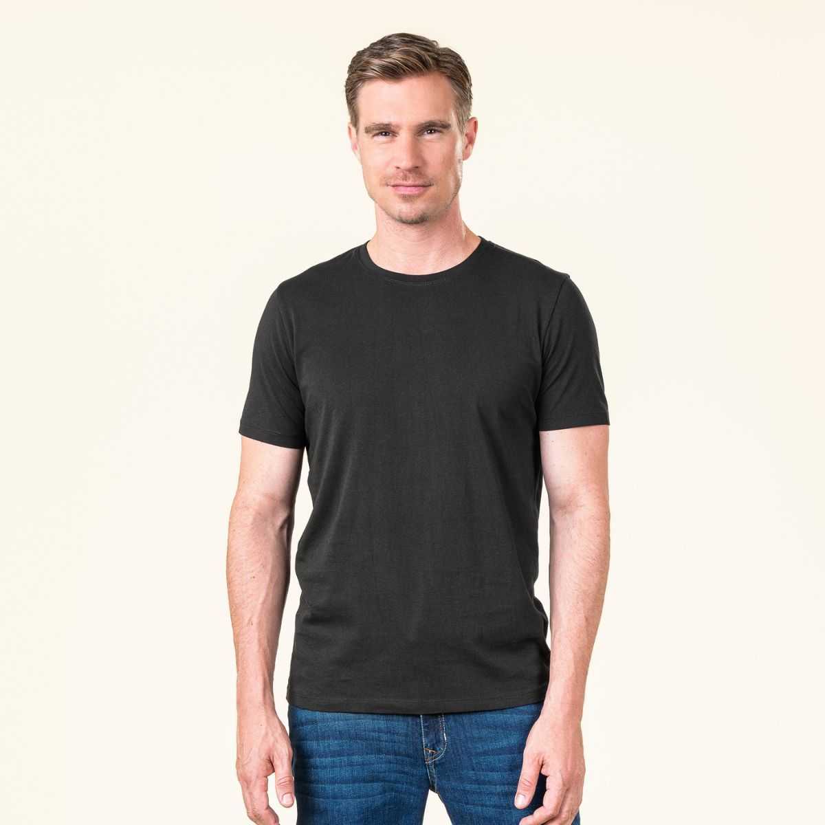 Lot de 2 t-shirts "TAWIN" - Blancs ou noirs Lot de 2 t-shirts "TAWIN" - Blancs ou noirs