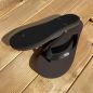 Tongs "MAURITUS" - Semelle marron et noire - Strap noir Tongs "MAURITUS" - Semelle marron et noire - Strap noir