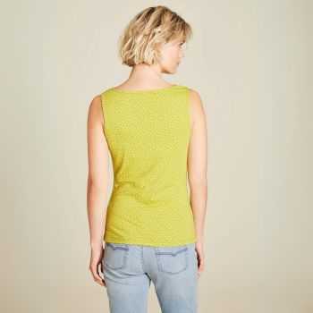 Débardeur col bénitier vert