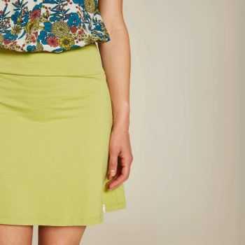 Jupe courte trapèze - Unie ou imprimée