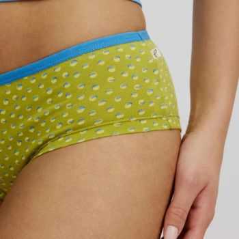 Culottes à motifs colorés en coton bio