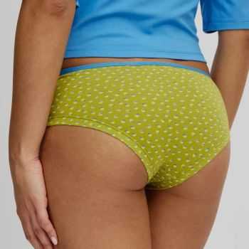 Culottes à motifs colorés en coton bio