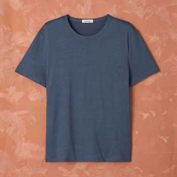 T-shirt "ALIN" 100% lin, col rond