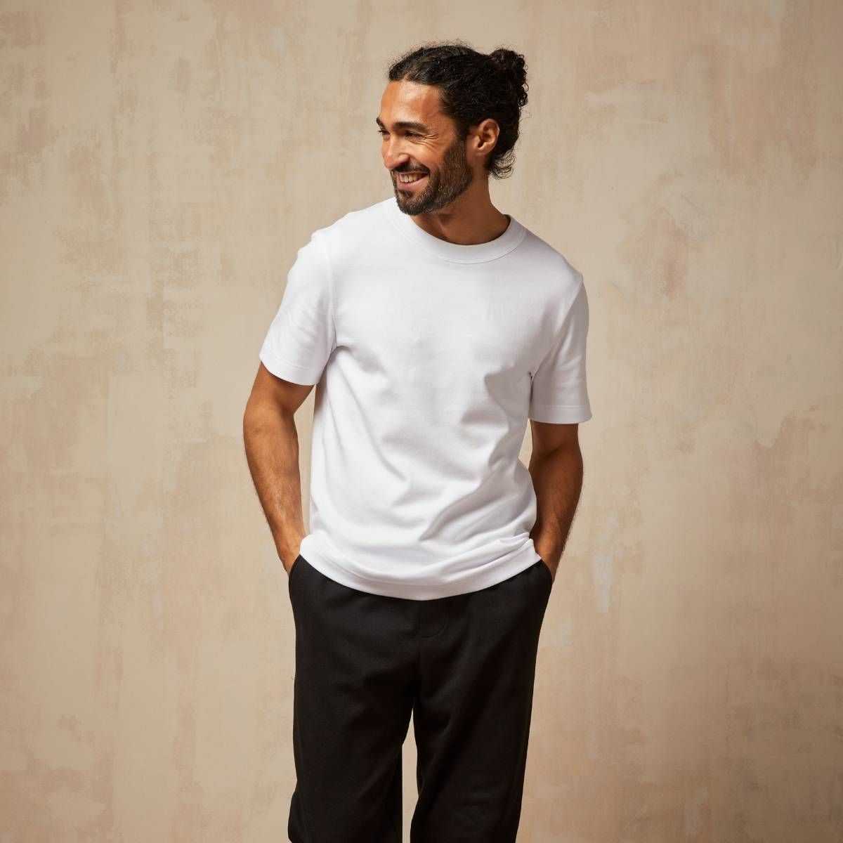 T-shirt "ROBIN", épais, col rond