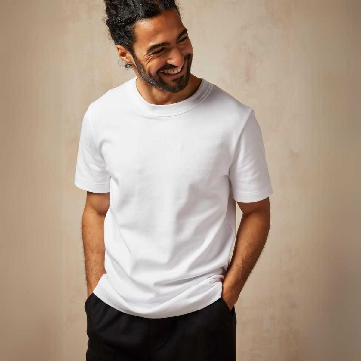 T-shirt "ROBIN", épais, col rond