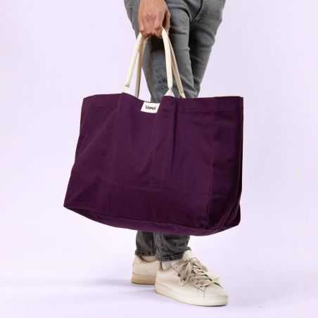 Sac cabas en coton bio - Plusieurs couleurs