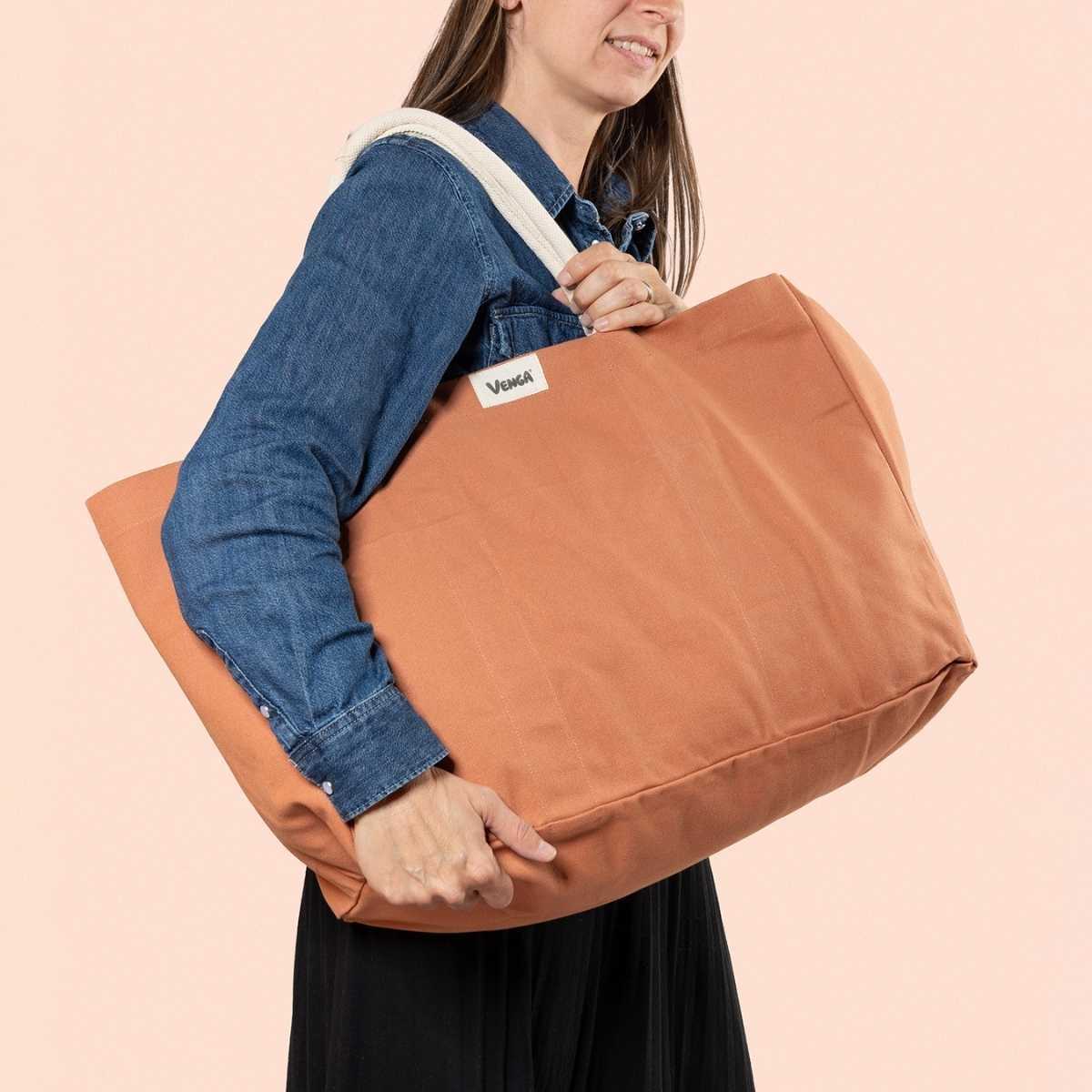 Sac cabas en coton bio - Plusieurs couleurs