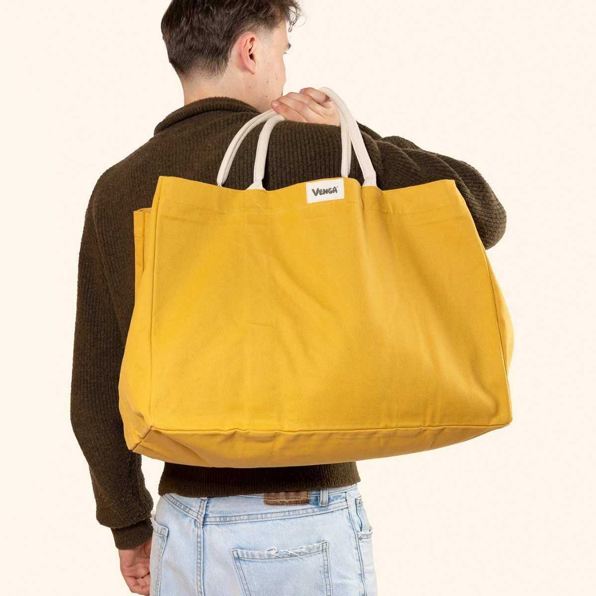 Sac cabas en coton bio - Plusieurs couleurs Sac cabas en coton bio - Plusieurs couleurs