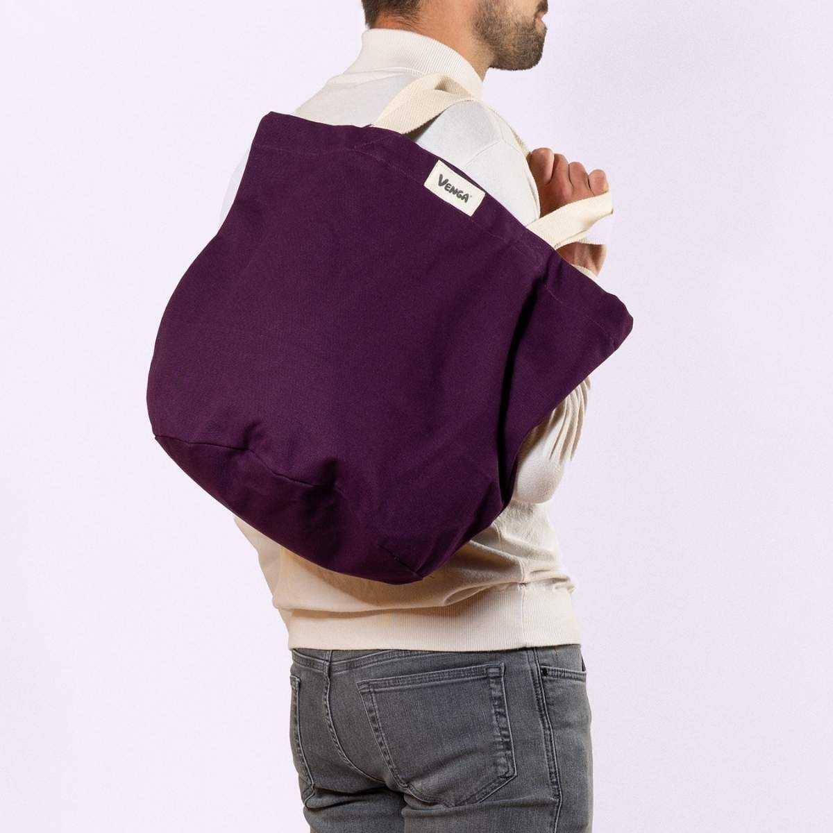 Sac cabas "CITY" en coton bio - Plusieurs couleurs