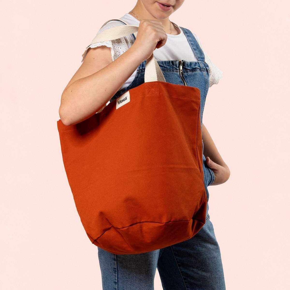 Sac cabas "CITY" en coton bio - Plusieurs couleurs