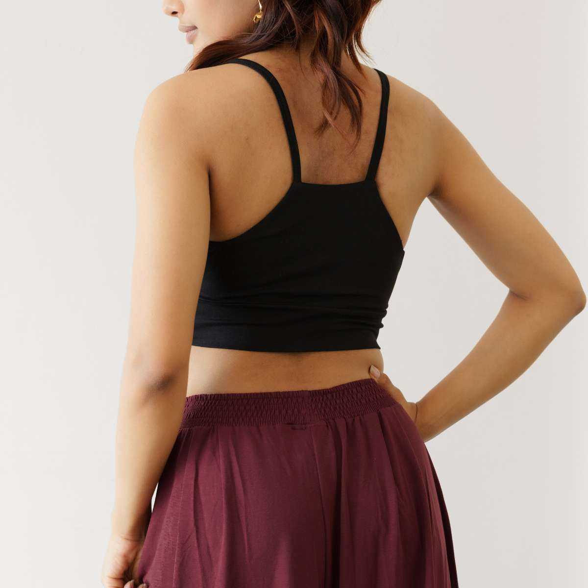 Brassière "SAT" en coton bio, Muùne