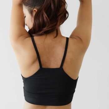 Brassière "SAT" en coton bio, Muùne