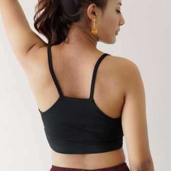 Brassière "SAT" en coton bio, Muùne