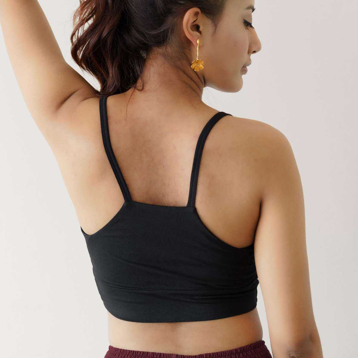 Brassière "SAT" en coton bio, Muùne