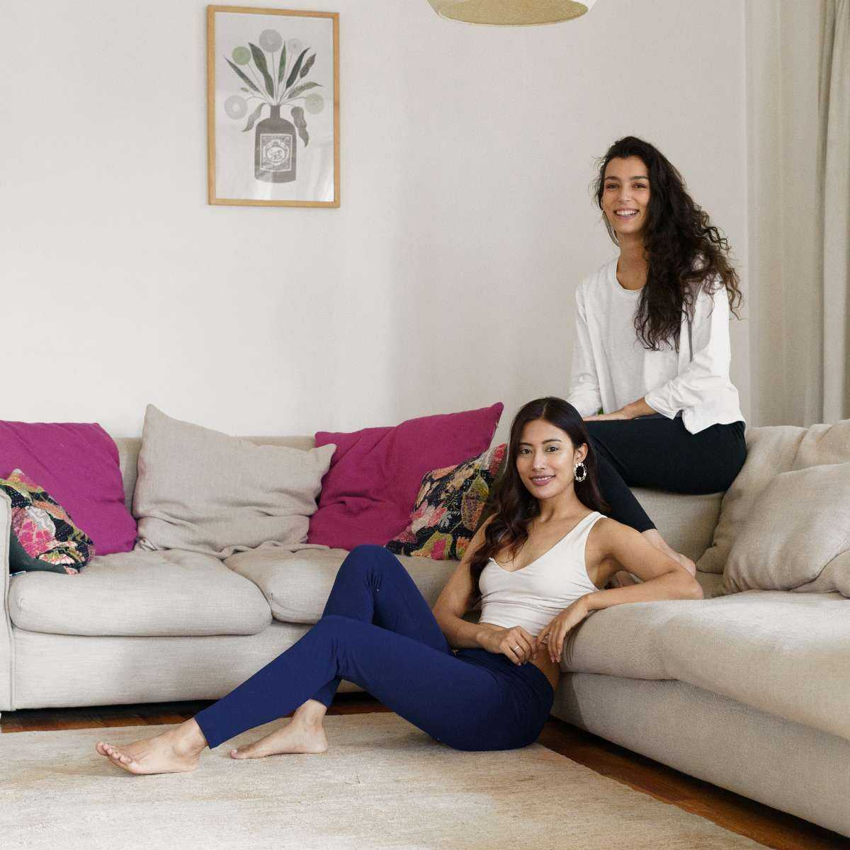 Legging de yoga "KAR" en coton bio, Muùne