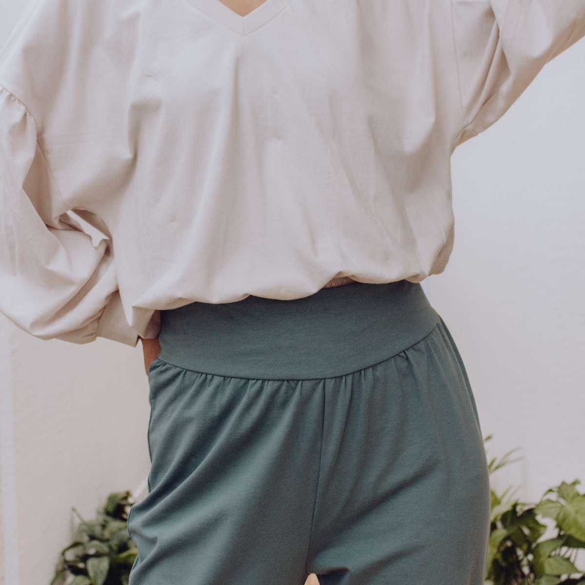 Pantalon de yoga "SAMASTHA" en coton bio, Muùne