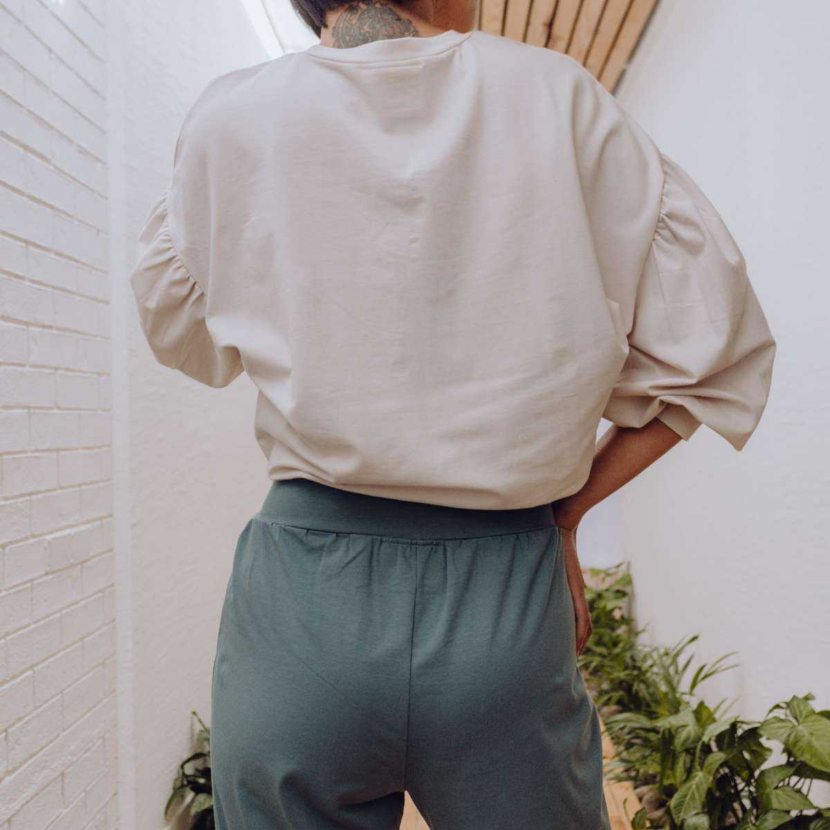 Pantalon de yoga "SAMASTHA" en coton bio, Muùne