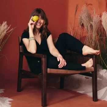 T-shirt "ALINA" 100% lin, col V 