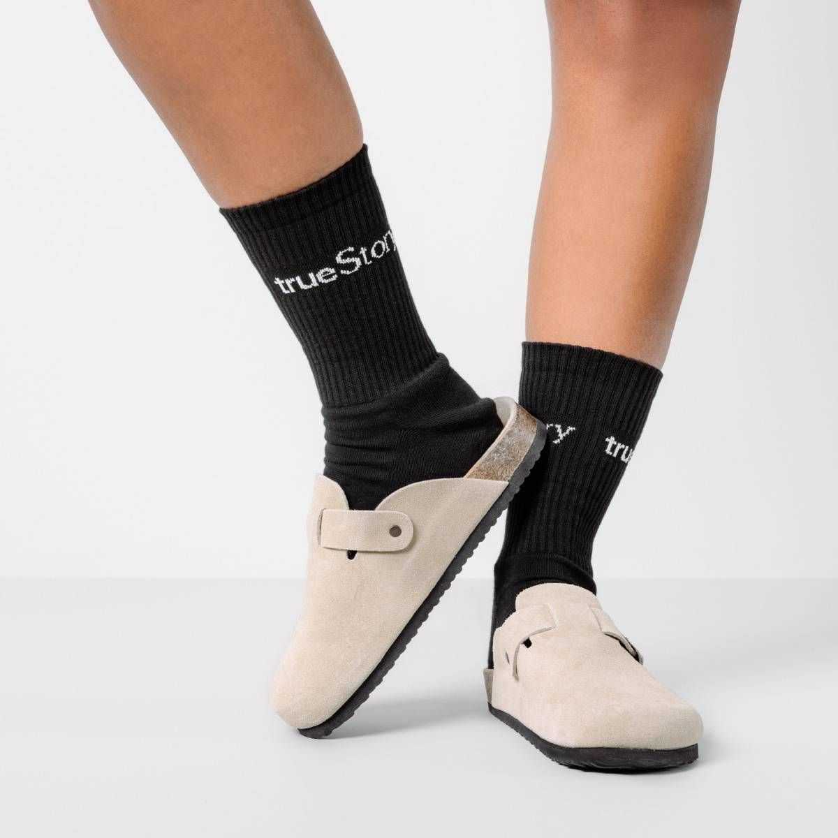 Chaussettes "GAYE" imprimées, coton bio